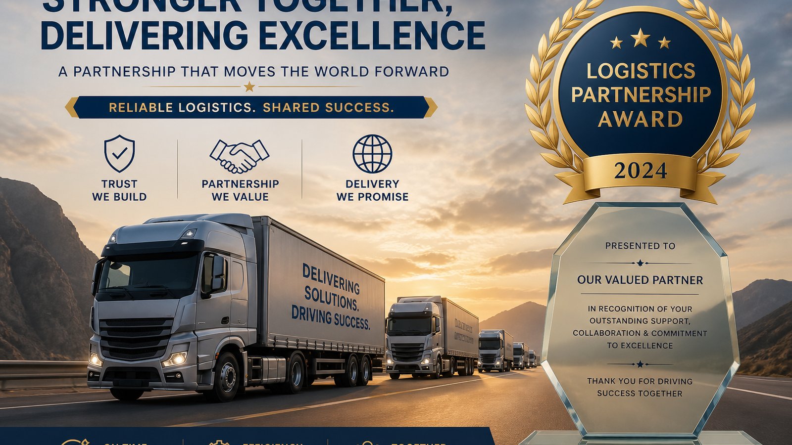 Palletways Partner Excellence díj — raklapos fuvarozás